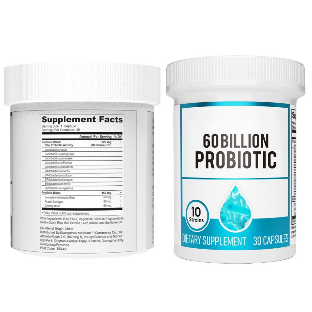 NUVEXA™️- DIGESTIVE ENZYMES 60CT + 60B PROBIOTIC 30CT