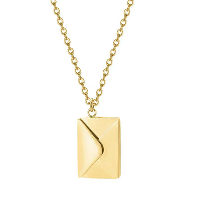 NUVEXA™️- ENVELOPE LOVE LETTER PENDANT NECKLACE