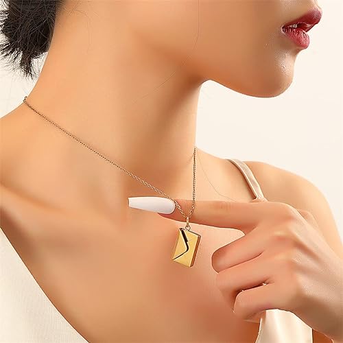 NUVEXA™️- ENVELOPE LOVE LETTER PENDANT NECKLACE