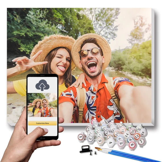 NUVEXA™️- PERSONALIZED PAINT BY NUMBERS KIT