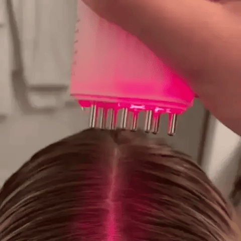 NUVEXA™️- RED LIGHT THERAPY ELECTRIC SCALP MASSAGER AND HAIR OIL APPLICATOR