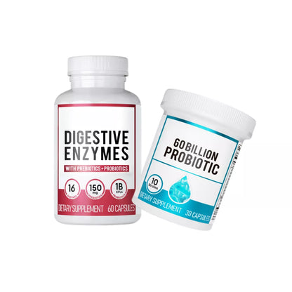 NUVEXA™️- DIGESTIVE ENZYMES 60CT + 60B PROBIOTIC 30CT